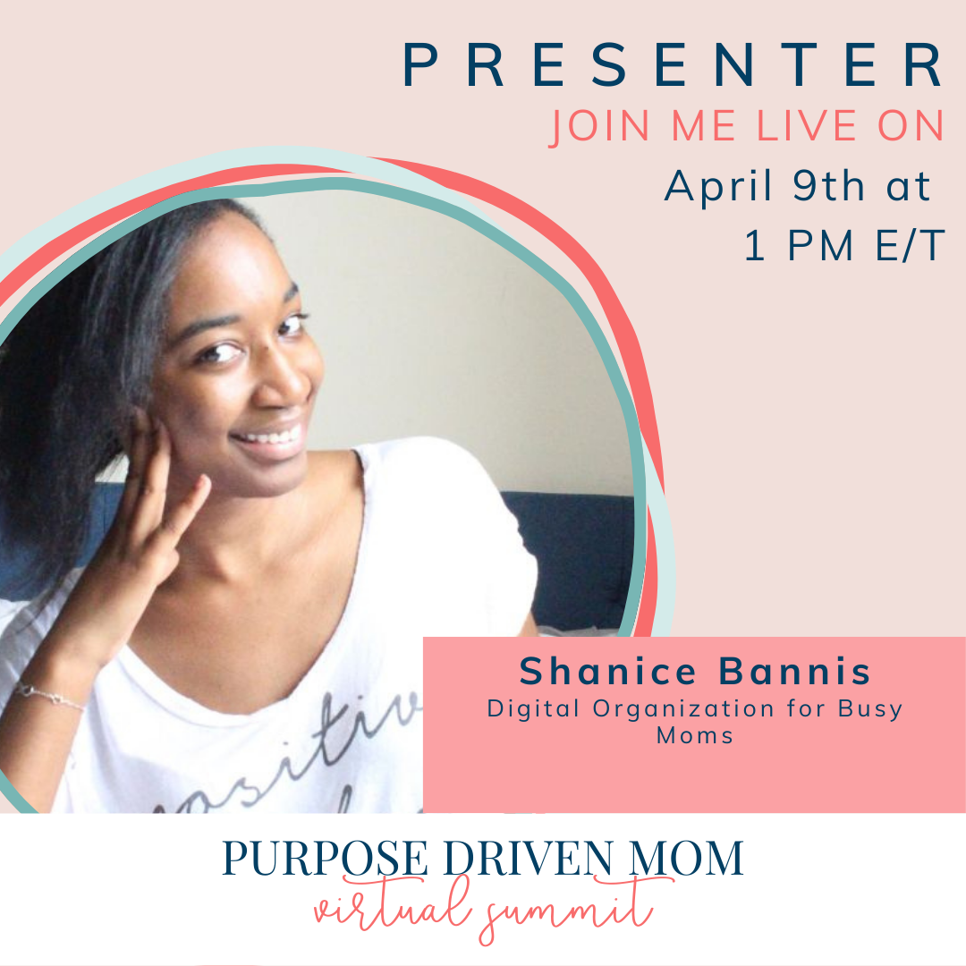 Purpose Driven Mom Summit Shanice Bannis